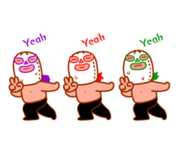 Cute fun character &HAPPY LIFE sticker #1424646