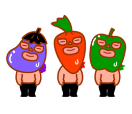 Cute fun character &HAPPY LIFE sticker #1424648