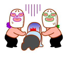 Cute fun character &HAPPY LIFE sticker #1424649