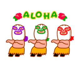 Cute fun character &HAPPY LIFE sticker #1424655