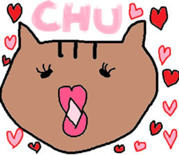 Cat, rabbit and other. sticker #1425738