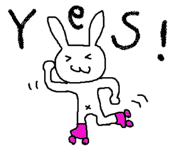 Cat, rabbit and other. sticker #1425775