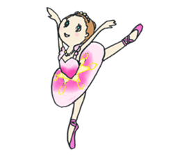 Ballet etoile sticker #1425860
