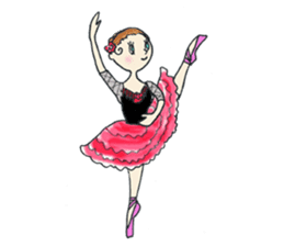 Ballet etoile sticker #1425861