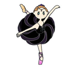 Ballet etoile sticker #1425862