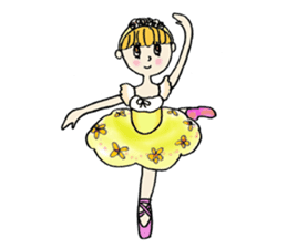Ballet etoile sticker #1425863
