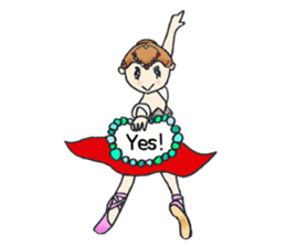 Ballet etoile sticker #1425864