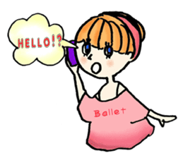 Ballet etoile sticker #1425873