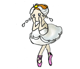 Ballet etoile sticker #1425874
