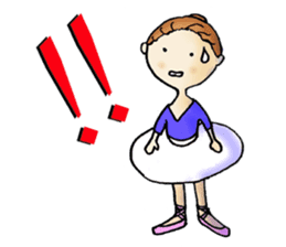 Ballet etoile sticker #1425891