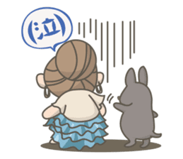 hiromin&pooch sticker #1426185