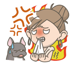 hiromin&pooch sticker #1426186