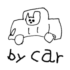 The interlude of the cat named RIN V7/EV sticker #1427419