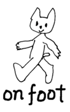 The interlude of the cat named RIN V7/EV sticker #1427420