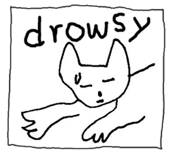 The interlude of the cat named RIN V7/EV sticker #1427423