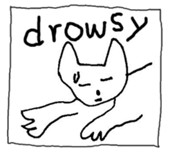 The interlude of the cat named RIN V7/EV sticker #1427423