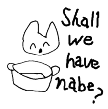 The interlude of the cat named RIN V7/EV sticker #1427425