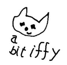 The interlude of the cat named RIN V7/EV sticker #1427429