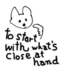 The interlude of the cat named RIN V7/EV sticker #1427435