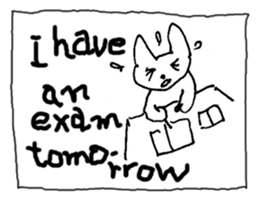 The interlude of the cat named RIN V7/EV sticker #1427436