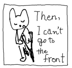 The interlude of the cat named RIN V7/EV sticker #1427441