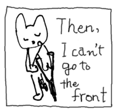 The interlude of the cat named RIN V7/EV sticker #1427441