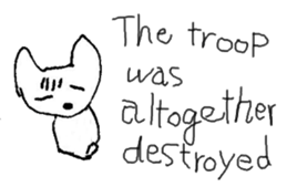 The interlude of the cat named RIN V7/EV sticker #1427442