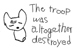 The interlude of the cat named RIN V7/EV sticker #1427442