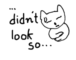 The interlude of the cat named RIN V7/EV sticker #1427449