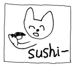 The interlude of the cat named RIN V7/EV sticker #1427455