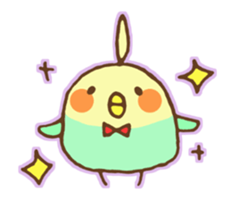 Is a Cuckatiels. sticker #1427819