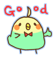 Is a Cuckatiels. sticker #1427826