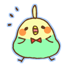 Is a Cuckatiels. sticker #1427829