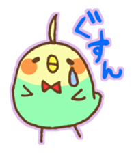 Is a Cuckatiels. sticker #1427835