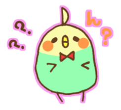 Is a Cuckatiels. sticker #1427840