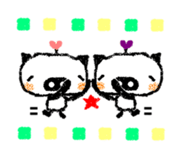 The pig which is rooting for everybody sticker #1427876