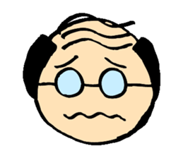 Hard office worker Yasuo Ikeda sticker #1428461