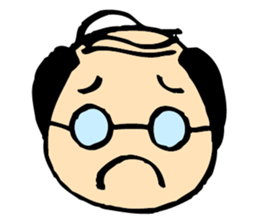 Hard office worker Yasuo Ikeda sticker #1428462