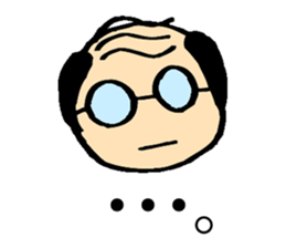 Hard office worker Yasuo Ikeda sticker #1428475