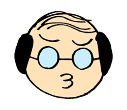 Hard office worker Yasuo Ikeda sticker #1428482