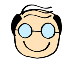 Hard office worker Yasuo Ikeda sticker #1428496