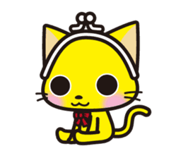 Wallet cat porch sticker #1429258