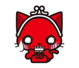 Wallet cat porch sticker #1429263