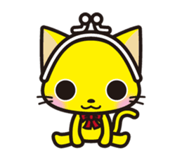 Wallet cat porch sticker #1429266