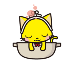 Wallet cat porch sticker #1429267