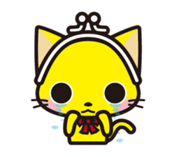 Wallet cat porch sticker #1429270