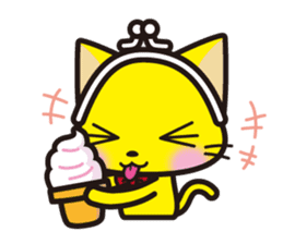 Wallet cat porch sticker #1429271