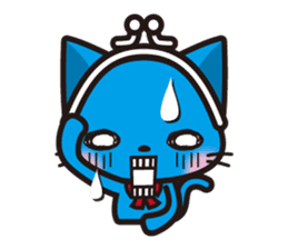 Wallet cat porch sticker #1429280