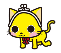 Wallet cat porch sticker #1429282