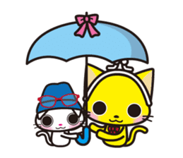 Wallet cat porch sticker #1429284